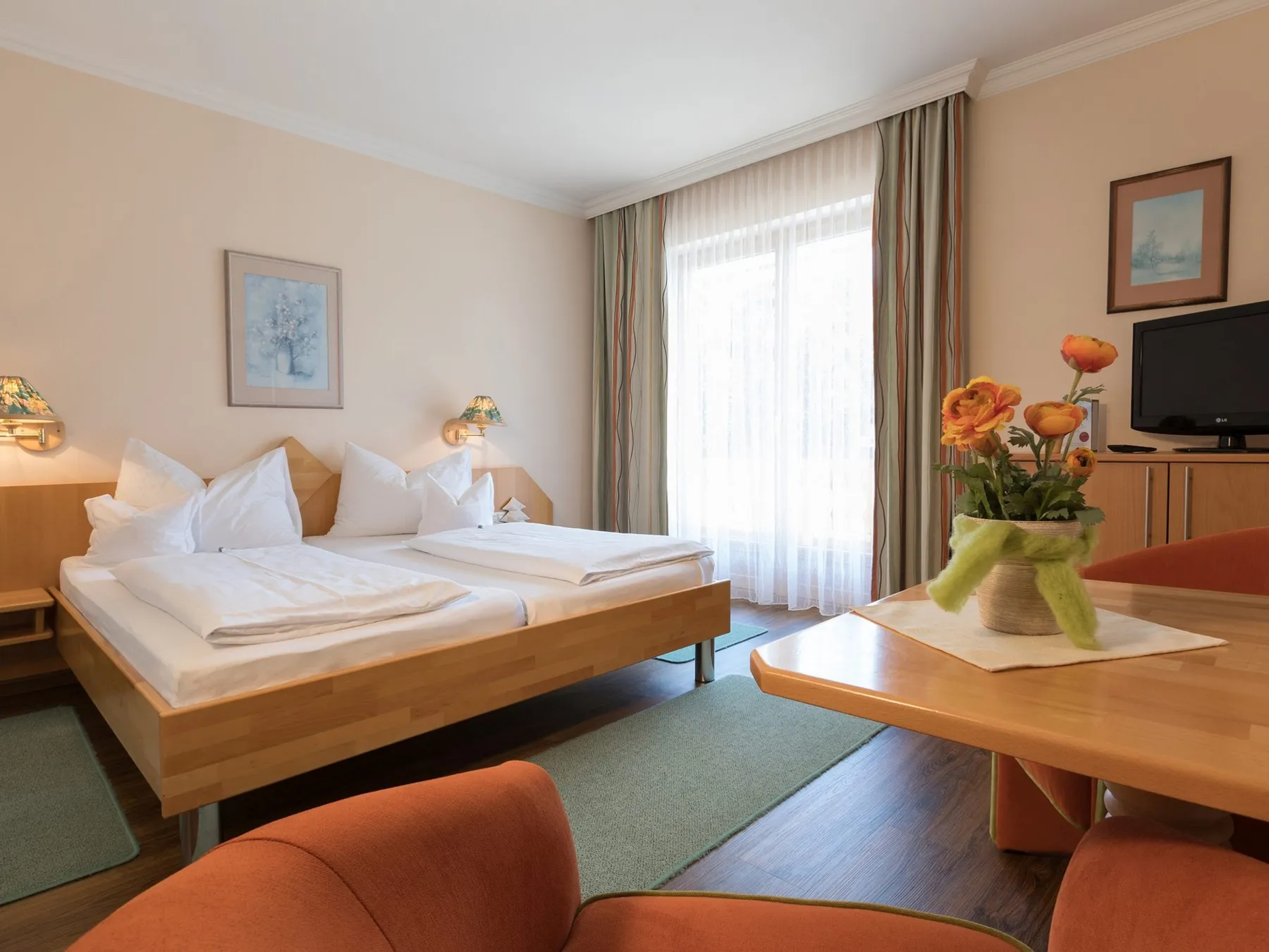Pokój w hotelu Häuserl im Wald